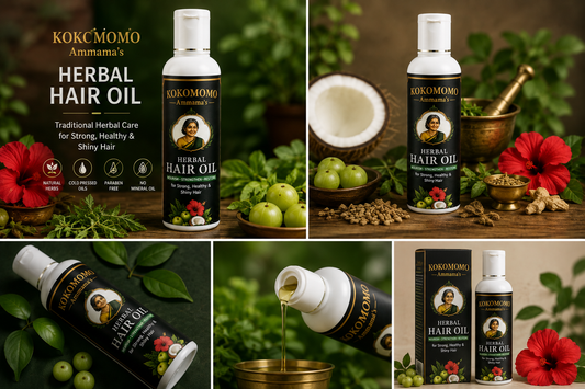 KOKOMOMO HERBAL HAIR OIL 100ML + 100ML OFFER